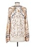 Maison d' Amelie 100% Polyester Ivory Long Sleeve Blouse Size S - photo 2