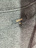 Quince 100% Cotton Gray Coat Size S - photo 6