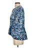 Alex Evenings Print Blue Jacket Size S - photo 5