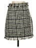 Zara Houndstooth Gray Casual Skirt Size XS - photo 1