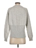 Made With Love Solid Silver Turtleneck Sweater Size S - photo 2