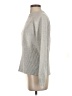 Made With Love Solid Silver Turtleneck Sweater Size S - photo 5
