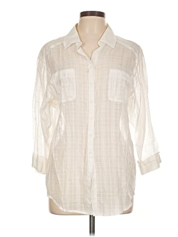 Kensie 3/4 Sleeve Blouse (view 1)