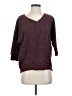 Kut from the Kloth Tweed Burgundy Pullover Sweater Size XS - photo 1
