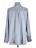 ACOA collection 100% Polyester Polka Dots Silver Long Sleeve Blouse Size L - photo 2