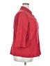 Christopher & Banks Red 3/4 Sleeve Button-Down Shirt Size 2X - photo 4