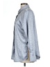 ACOA collection 100% Polyester Polka Dots Silver Long Sleeve Blouse Size L - photo 5
