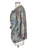 Paani 100% Polyester Teal 3/4 Sleeve Blouse Size S - photo 5