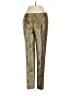Elevenses Paisley Gold Casual Pants Size 0 - photo 1