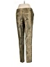 Elevenses Paisley Gold Casual Pants Size 0 - photo 2