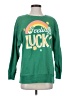 Way to Celebrate! Green Sweatshirt Size S - photo 1
