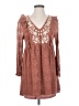 Entro Paisley Brown Casual Dress Size S - photo 1