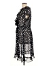 JBS 100% Polyester Polka Dots Black Cocktail Dress Size 16W - photo 5