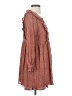 Entro Paisley Brown Casual Dress Size S - photo 4