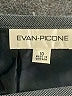 Evan Picone 100% Polyester Solid Gray Casual Skirt Size 10 - photo 4