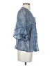 Joie 100% Silk Blue Blouse Size XS - photo 4