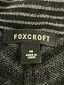 Foxcroft Gray Cardigan Size M - photo 7