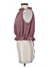 Shein 100% Polyester Burgundy Sleeveless Blouse Size S - photo 5