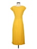 L.K. Bennett 100% Polyester Yellow Cocktail Dress Size 4 - photo 2