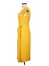 L.K. Bennett 100% Polyester Yellow Cocktail Dress Size 4 - photo 5