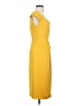L.K. Bennett 100% Polyester Yellow Cocktail Dress Size 4 - photo 4
