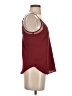 Express 100% Polyester Burgundy Sleeveless Top Size XXS - photo 4