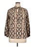 Adora Animal Print Tan 3/4 Sleeve Blouse Size L (estimated) - photo 1