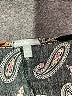 Charlotte Russe Paisley Black Long Sleeve Blouse Size M - photo 7