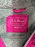 L.L.Bean 100% Recycled Polyester Solid Purple Snow Jacket Size 10 - 12 - photo 3