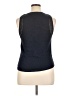 Max Studio 100% Lyocell Black Sweater Vest Size L - photo 2
