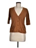 Fossil Brown 3/4 Sleeve Button-Down Shirt Size M - photo 1