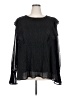 Andree by UNIT 100% Polyester Black Long Sleeve Blouse Size 3X - photo 1