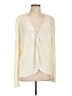 Unbranded 100% Polyester Ivory Cardigan Size L - photo 1