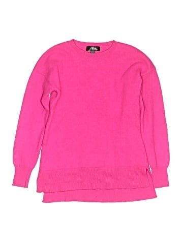 Aqua Cashmere Pullover Sweater (view 1)