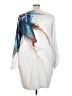 Unbranded Graphic White Casual Dress Size 5X - photo 2