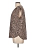 Maurices 100% Polyester Animal Print Brown Sleeveless Blouse Size L - photo 5