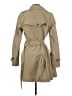Ann Taylor LOFT Tan Trenchcoat Size 4 - photo 2