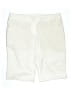Adidas 100% Polyester Solid Ivory Shorts Size 4 - photo 1