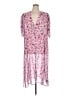 Torrid Paisley Pink Casual Dress Size 1X Plus (1) - photo 1