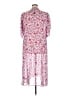 Torrid Paisley Pink Casual Dress Size 1X Plus (1) - photo 2