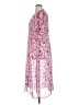 Torrid Paisley Pink Casual Dress Size 1X Plus (1) - photo 5