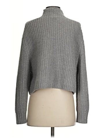 Madewell Pointelle-Stitch Mockneck Sweater (view 2)