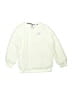 Nike 100% Polyester White Sweatshirt Size 6 - photo 1