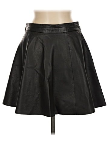 H&M Leather Skirt (view 2)