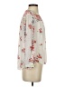 Lucky Brand Ivory Long Sleeve Blouse Size S - photo 4