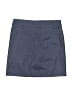 Laura Scott Solid Gray Formal Skirt Size S - photo 1
