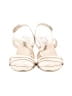Nero Giardini Metallic Ivory Gold Sandals Size EU 40 - photo 2