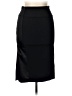 Bebe Solid Black Casual Skirt Size 10 - photo 1