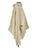 Pol 100% Polyester Ivory Poncho Size S - photo 4