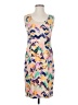 Assorted Brands Graphic Orange Cocktail Dress Size S - photo 1